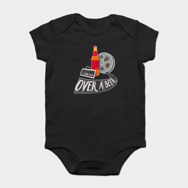 Over a Beer Logo Baby Bodysuit by overabeer